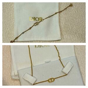 Dior necklace and bracelet set